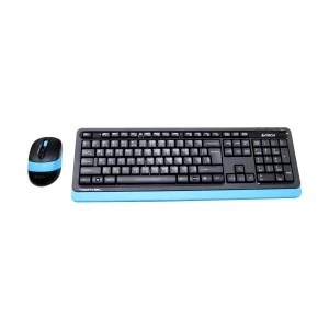 A4TECH FG1010 Black-Blue Wireless Keyboard & Mouse Combo with Bangla