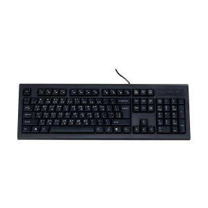 A4TECH KRS-85 Black Wired Multimedia (FN Hotkeys) Keyboard with Bangla