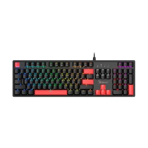 A4TECH Bloody S520N RGB Wired Hot Swap (BLMS Brown Switch) Fire Black Mechanical Gaming Keyboard