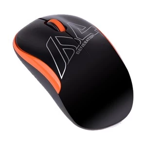 A4TECH G3-300N Black-Orange V-Track Wireless Mouse