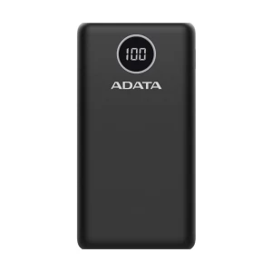 ADATA P20000QCD Black Power Bank (20000mAh) #AP20000QCD-DGT-CBK