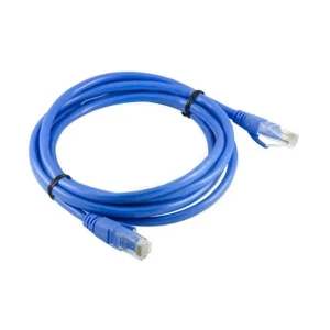 Safenet Cat-6 UTP 3 Meter LSZH Blue Network Cable #34-3031BL, Patch Cord