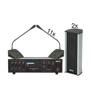 Ahuja 12P-CDCE 12 Person Audio Conference Package