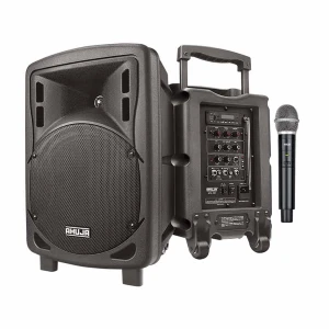 Ahuja BTA-550 30 Watt Bluetooth Black Portable PA Speaker with Wireless Mic