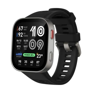 Amazfit BIP Max Silver AMOLED GPS Bluetooth Calling Smart Watch