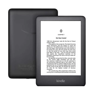 Amazon Kindle (10th Gen) 6 Inch Display 8GB Storage wifi White E-Reader (Black)