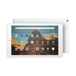 Amazon Kindle Fire HD 10 (9th Gen) 10.1 Inch Full HD Display White Tablet with Alexa Hands-free