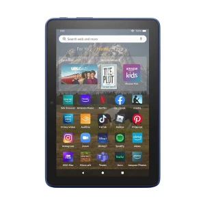 Amazon Kindle Fire HD 8 (12th Gen) 2GB RAM, 32GB Storage 8 Inch HD Display Denim Blue Tablet with Alexa (No Warranty)