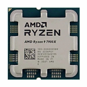 AMD Ryzen 9 7900X AM5 Socket Processor - (OEM/Tray) (Fan Not Included) (Bundle with PC)