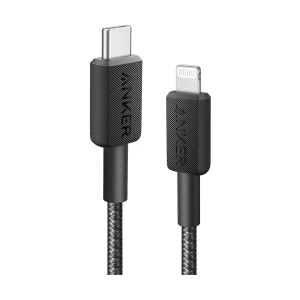 Anker 322 USB Type-C Male to Lightning Male, 0.9 Meter, Black Charging & Data Cable