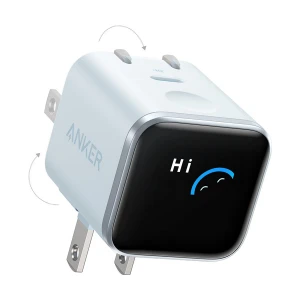 Anker Nano 45W GaN USB-C Misty Blue Charger / Charging Adapter #A121DJ31 (US, Global Version)