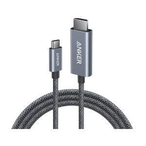Anker Nano USB Type-C Male to HDMI Male 1.8 Meter Black Braided Cable #A87E0H12