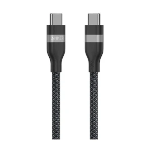 Anker USB Type-C Male to Male 0.9 Meter Black Braided Charging & Data Cable #A82E2H11