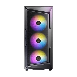 Antec AX61 ELITE Mesh Mid Tower ATX Black Gaming Desktop Casing