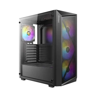 Antec AX67 ARGB Mid Tower ATX Black Gaming Desktop Case