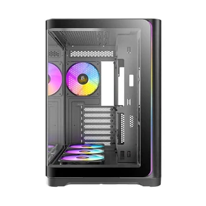 Antec C5 Curve ARGB Mid Tower Black (Tempered Glass Window) ATX Gaming Desktop Case