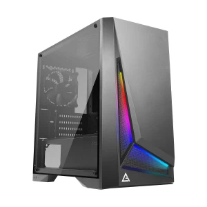 Antec Dapper Dark Phantom DP301M Compact Mid Tower Micro-ATX Black Gaming Desktop Casing