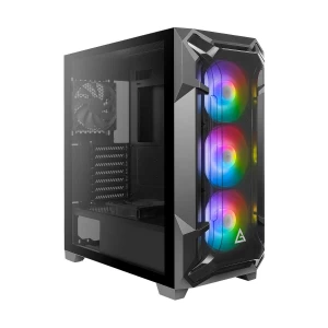 Antec Dark Series DF600 FLUX Mid Tower ATX Black Gaming Desktop Casing