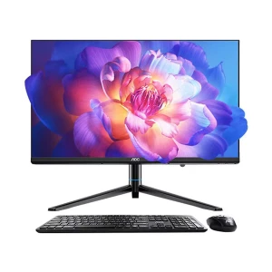 AOC AIO E99 Intel N95 23.8 Inch FHD Display Black All in One PC
