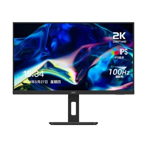 AOC Q27P10 27 Inch 2K QHD Display Dual HDMI, DP Black Gaming Monitor