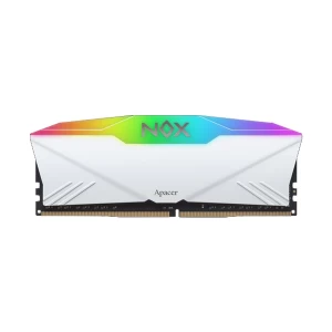 Apacer NOX 16GB DDR4 3200MHz RGB AURA2 White Desktop Ram #AH4U16G32C28YNWAA-1