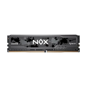 Apacer NOX 16GB DDR5 5600MHz Black Heatsink Desktop RAM #AH5U16G56C522MBAA-1