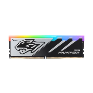 Apacer Panther RGB 16GB DDR5 6000MHz Silver-Black Gaming Desktop RAM #AH5U16G60C5129BAA-1
