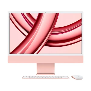 Apple iMac (Late 2023) Apple M3 Chip 24 Inch 4.5K Retina Display Pink All in One PC #MQRU3xx/A