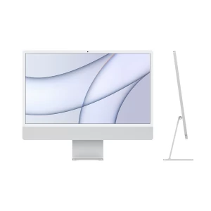 Apple iMac (Mid 2021) Apple M1 Chip 24 Inch 4.5K Retina Display 8-Core GPU Silver All in One Brand PC #MGPC3xx/A