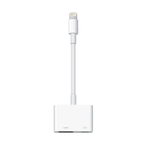 Apple Lightning Male to HDMI & Lightning Female White Converter #MW2P3xx/A