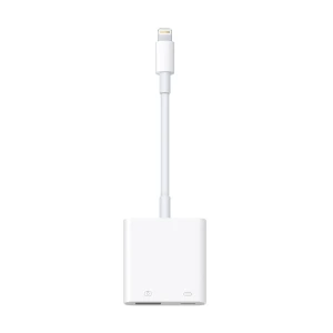 Apple Lightning Male to USB & Lightning Female White Converter #MX5J3xx/A