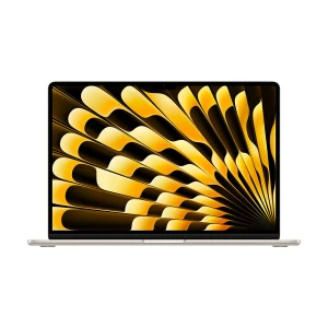 Apple MacBook Air (Early 2024) Apple M3 Chip 16GB RAM, 512GB SSD 15.3 Inch Liquid Retina Display Starlight MacBook Laptop