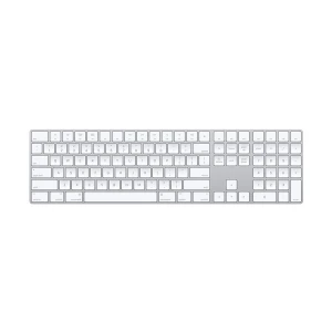 Apple Magic Keyboard With Numeric Keypad White, US English (White Keys) #MXCJ3xx/A