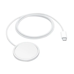 Apple MagSafe 25W White Wireless Charger for iPhone & AirPods (2 Meter) #MGDM4xx/A