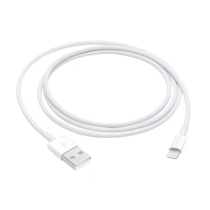 Apple USB Male to Lightning, 1 Meter, White Charging & Data Cable # MUQW3xx/A