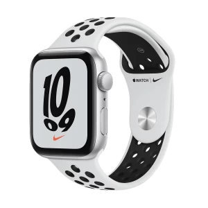Apple Watch Nike SE 32GB Silver Aluminum Case with Silver/Black Nike Sport Band #MKQ73LL/A
