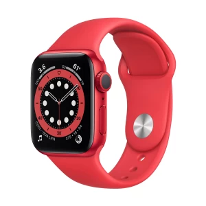 Apple Watch Series 6 32GB Red Aluminum Case with Red Sport Band #M00A3xx/A