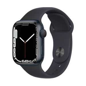 Apple Watch Series 7 Midnight Aluminum Case with Midnight Sport Band #MKMX3LL/A