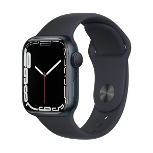 Apple Watch Series 7 Midnight Aluminum Case with Midnight Sport Band #MKMX3xx/A