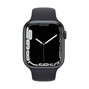 Apple Watch Series 7 45mm (GPS) Midnight Aluminum Case with Midnight Sport Band #MKN53LL/A