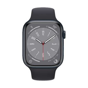 Apple Watch Series 8 Midnight Aluminum Case with Midnight Sport Band #MNVL3xx/A