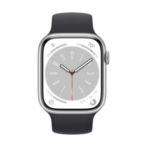 Apple Watch Series 8 Midnight Aluminum Case with Midnight Sport Band #MNP83LL/A