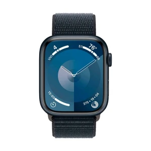 Apple Watch Series 9 41mm (GPS) Midnight Aluminum Case with Midnight Sport Loop Band #MR8Y3xx/A