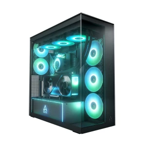 Arctic Xtender VG Mid Tower Black E-ATX Gaming Desktop Case