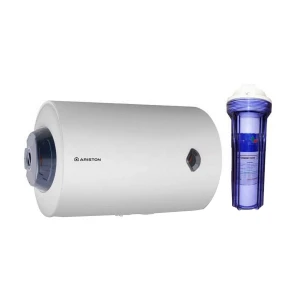 Ariston Pro-R-80H 80 Liter 1500W White Horizontal Geyser with Safety Filter
