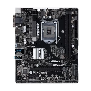 ASRock B360M-HDV DDR4 8th Gen LGA1151 Socket Motherboard