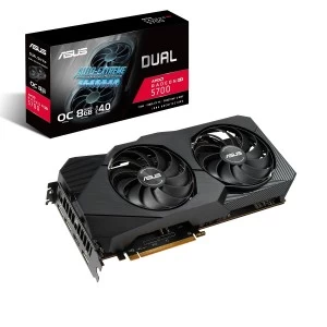 ASUS Dual Radeon RX 5700 EVO OC Edition 8GB GDDR6 Graphics Card #DUAL-RX5700-O8G-EVO