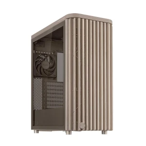 Asus ProArt PA401 Wood Edition Mid Tower Beige (Tempered Glass) ATX Gaming Casing