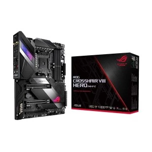 ASUS ROG Crosshair VIII Hero (Wi-Fi 6) X570 Chipset DDR4 AMD AM4 Socket Gaming Motherboard