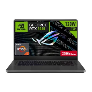 Asus ROG Zephyrus G15 GA503RM AMD Ryzen 7 6800HS 16GB RAM 1TB SSD 15.6 Inch WQHD Display Eclipse Gray Gaming Laptop